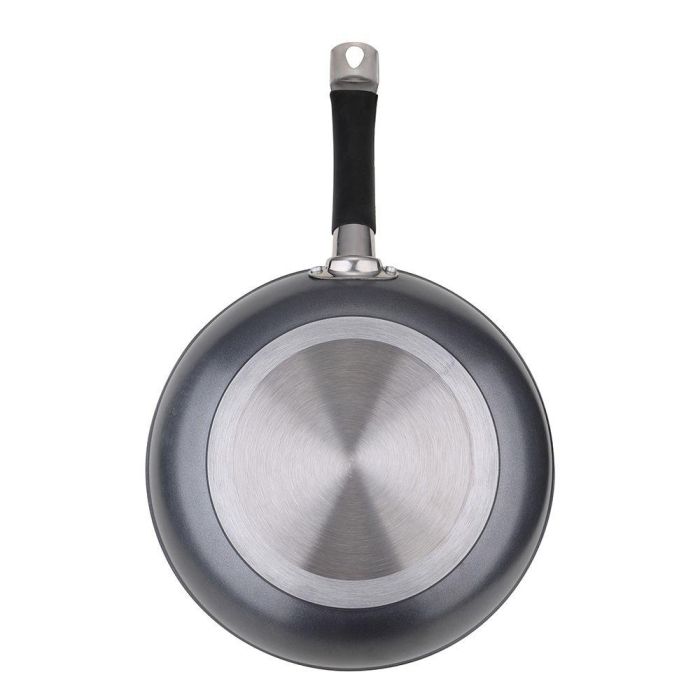 Masterpro Wok aluminio forjado Home edition con tapa Ø28 x 8 cm BGMP-3289-BK para Inducción, Gas, Vitrocerámica, Halógeno