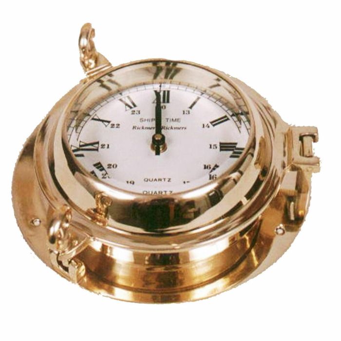 Reloj Pared Vintage DKD Home Decor Dorado 7 x 23 x 23 cm 1