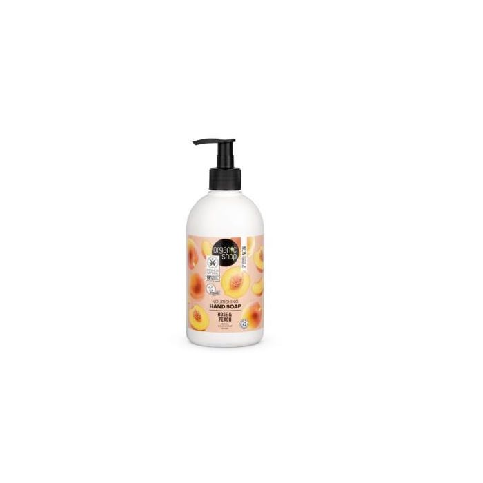 Jabon De Manos Nutritivo Rosa-Melocoton 500Ml.
