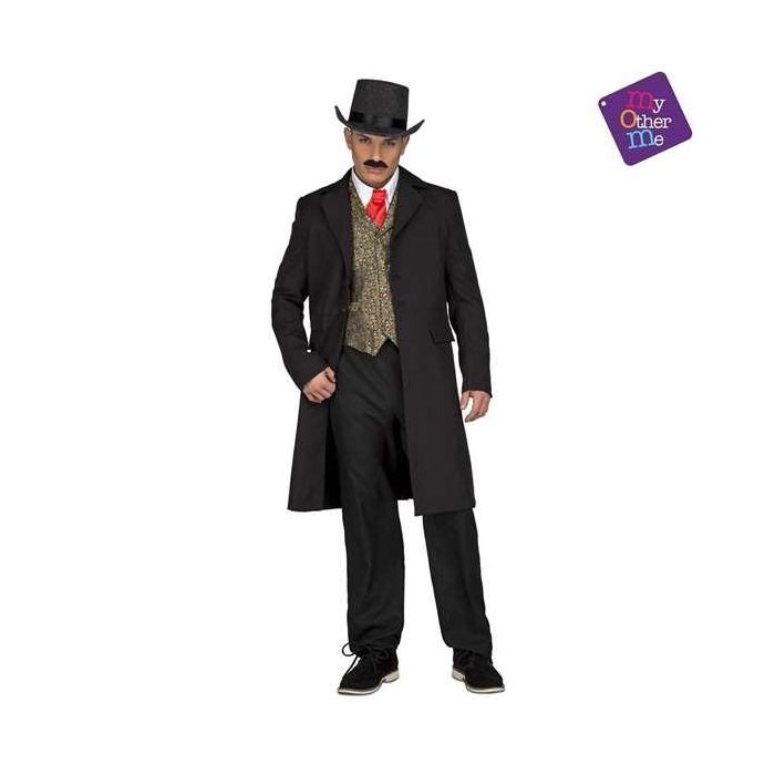 My Other Me Abrigo Croupier Vaquero 100% Poliéster Talla M 4 My Other Me Abrigo Croupier Vaquero 100% Poliéster Talla M 4