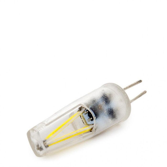 Bombilla LED G4 1.5W 130Lm 6000ºK Filamento 40.000H [CA-G4-15W-FIL-SIL-CW