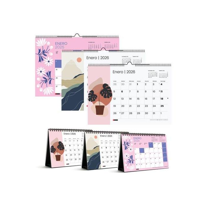 Calendario (2026) Miquelrius Trends Surtido Lote De 24