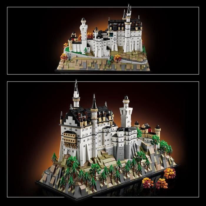 LEGO 21063 Architecture Castillo de Neuschwanstein - Set de construcción coleccionable para adultos 3