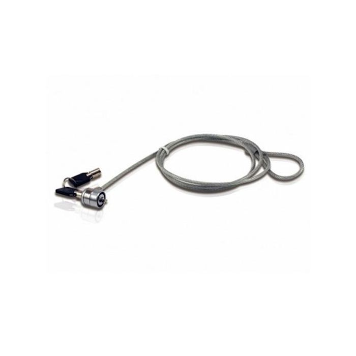 Conceptronic Cable De Seguridad Para Portátil Con Llave 1.5 M Negro-Gris Conceptronic Cable De Seguridad Para Portátil Con Llave 1.5 M Negro-Gris