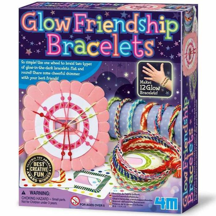 Hape Taller de Pulseras de la Amistad Brillantes - Kit de Manualidades para Niños 5+ Años Hape Taller de Pulseras de la Amistad Brillantes - Kit de Manualidades para Niños 5+ Años