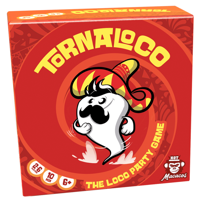 Hot Macacos Tornaloco HMTL01ES Juego de Cartas para 2 a 6 Jugadores, Edad Mínima 6 Años 0 Hot Macacos Tornaloco HMTL01ES Juego de Cartas para 2 a 6 Jugadores, Edad Mínima 6 Años 0