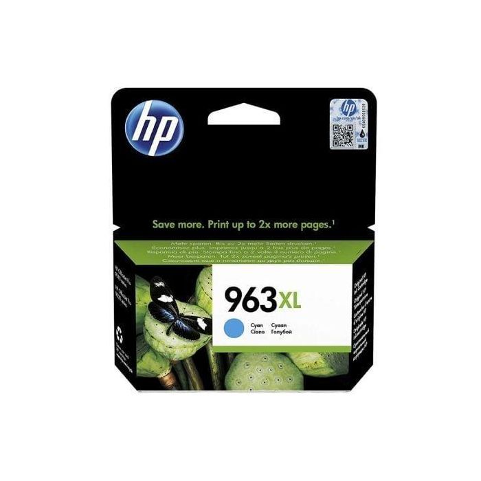 Ink-Jet Hp 963 XL Officejet Pro 9010 - 9020 - 9022 - 9023 - 9025 Cian 1600 Paginas