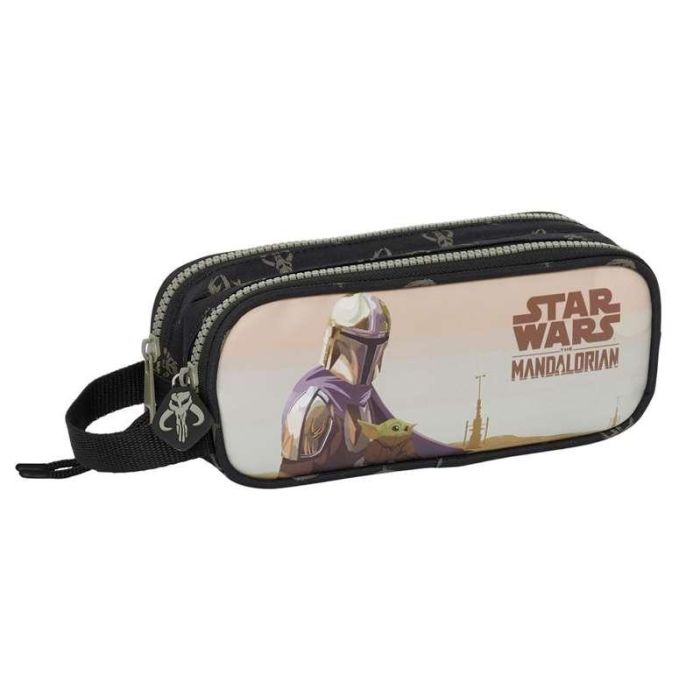 Bolso Escolar Portatodo Safta Doble The Mandalorian This Is The Way 60x210x80 mm Bolso Escolar Portatodo Safta Doble The Mandalorian This Is The Way 60x210x80 mm