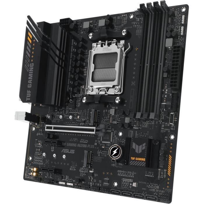ASUS TUF GAMING A620M-PLUS AMD A620 Placa base Micro ATX AM5 3