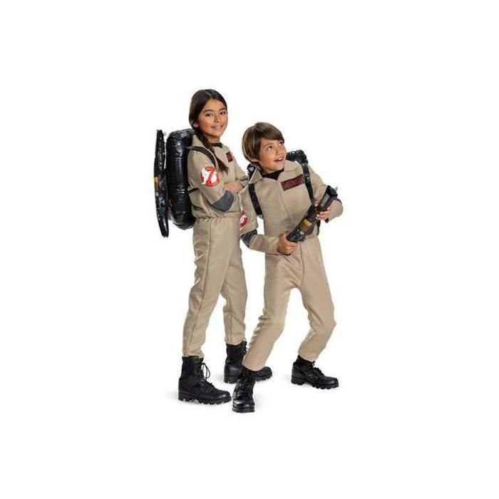 Disfraz cazafantasmas mono y mochila protones talla 7-8 años Disfraz cazafantasmas mono y mochila protones talla 7-8 años
