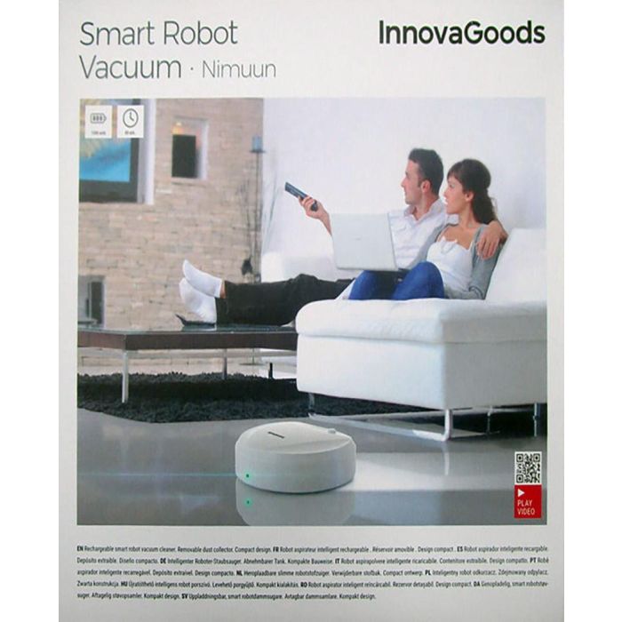Robot Aspirador Inteligente InnovaGoods 1