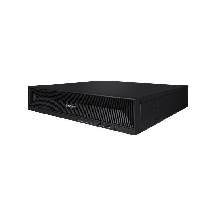 Hanwha Grabador de red NVR 16 canales 16 puertos PoE 32M 140Mbps 4HDD Wisenet X. Sin disco Hanwha Grabador de red NVR 16 canales 16 puertos PoE 32M 140Mbps 4HDD Wisenet X. Sin disco