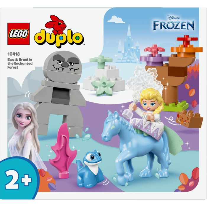 LEGO 10418 DUPLO Disney Elsa y Bruni en el Bosque Encantado - Set de Construcción para Niños Pequeños 10 LEGO 10418 DUPLO Disney Elsa y Bruni en el Bosque Encantado - Set de Construcción para Niños Pequeños 10