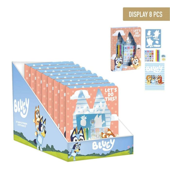Cerdá Cuaderno Set Bluey Multicolor 14.5x20x3 cm Edad +3 años 6 Cerdá Cuaderno Set Bluey Multicolor 14.5x20x3 cm Edad +3 años 6