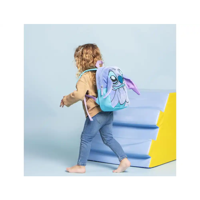Cerdá Mochila Infantil Personaje Stitch Aplicaciones 21.7 x 28.0 x 9.0 cm 5