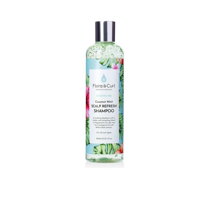 Soothe Me Coconut Mint Scalp Refresh Shampoo 300 mL Flora Curl