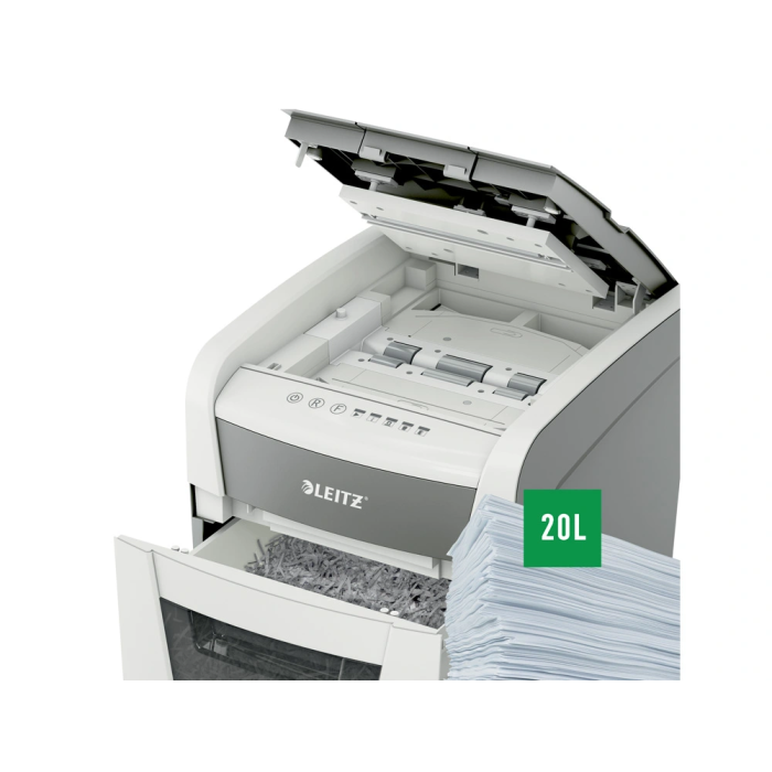 Trituradora de Papel Leitz IQ Autofeed 50X P4 20 L 8 Trituradora de Papel Leitz IQ Autofeed 50X P4 20 L 8