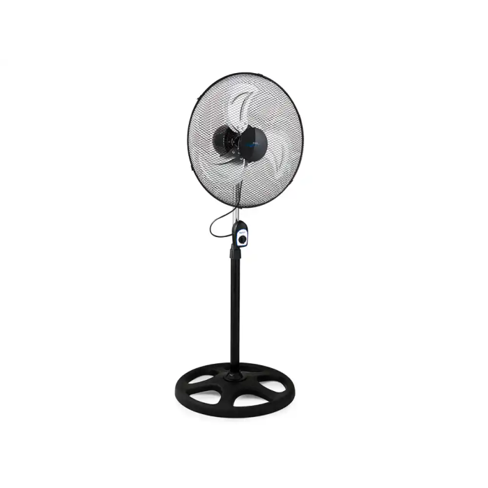 Avant Ventilador de pie Negro 3 velocidades, cabezal reclinable y oscilante, diámetro 120 (450mm) 1