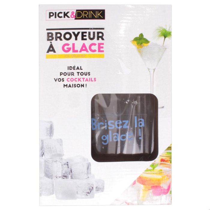 Pick and Drink Picadora Hielo Cocktail Lounge para Mojitos y Cócteles, Rompe Hielo Manual con Manivela, 15.3x11x23.5 cm 1 Pick and Drink Picadora Hielo Cocktail Lounge para Mojitos y Cócteles, Rompe Hielo Manual con Manivela, 15.3x11x23.5 cm 1