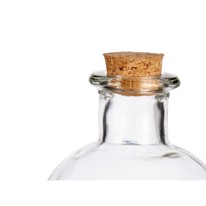 Frasca de vidrio 750 ml con tapón de corcho Vivalto - 8x21x8 cm (24 Unidades) 3 Frasca de vidrio 750 ml con tapón de corcho Vivalto - 8x21x8 cm (24 Unidades) 3