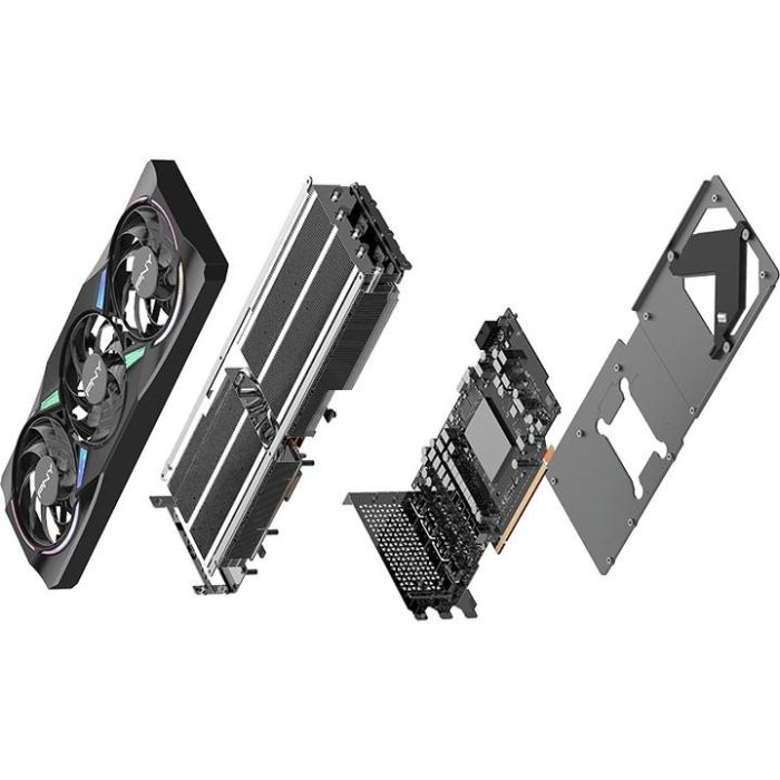 PNY PNY0751492794570 Tarjeta Gráfica GEFORCE RTX 5070Ti 16GB 6