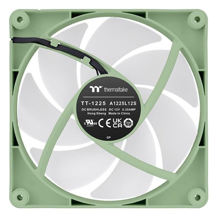 Thermaltake CT120 Ventilador de Refrigeración Carcasa PC Matcha Green 12cm 500-2000 RPM Verde Blanco - Pack de 2 3 Thermaltake CT120 Ventilador de Refrigeración Carcasa PC Matcha Green 12cm 500-2000 RPM Verde Blanco - Pack de 2 3