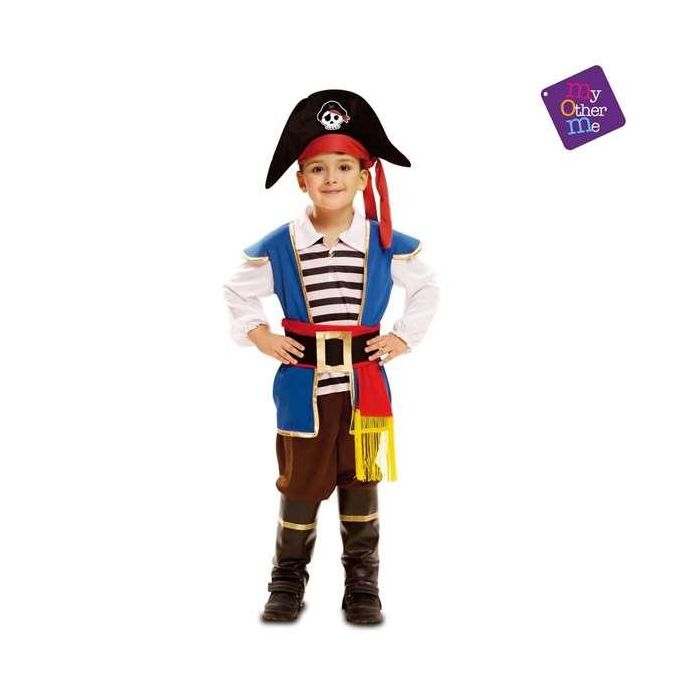 Disfraz bebé pequeño pirata talla 12-24 meses 5 Disfraz bebé pequeño pirata talla 12-24 meses 5