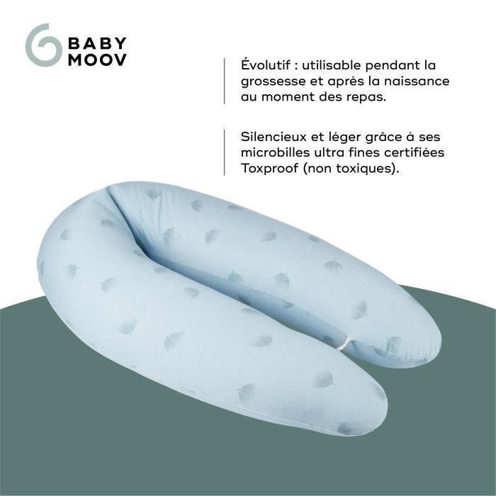 Babymoov B. LOVE MATERNID Y MATERIZA CHUCHION CON LLENDIDO DE MICROBILLOS ULTRA FINOS - Hecho en Europa, azul 2 Babymoov B. LOVE MATERNID Y MATERIZA CHUCHION CON LLENDIDO DE MICROBILLOS ULTRA FINOS - Hecho en Europa, azul 2
