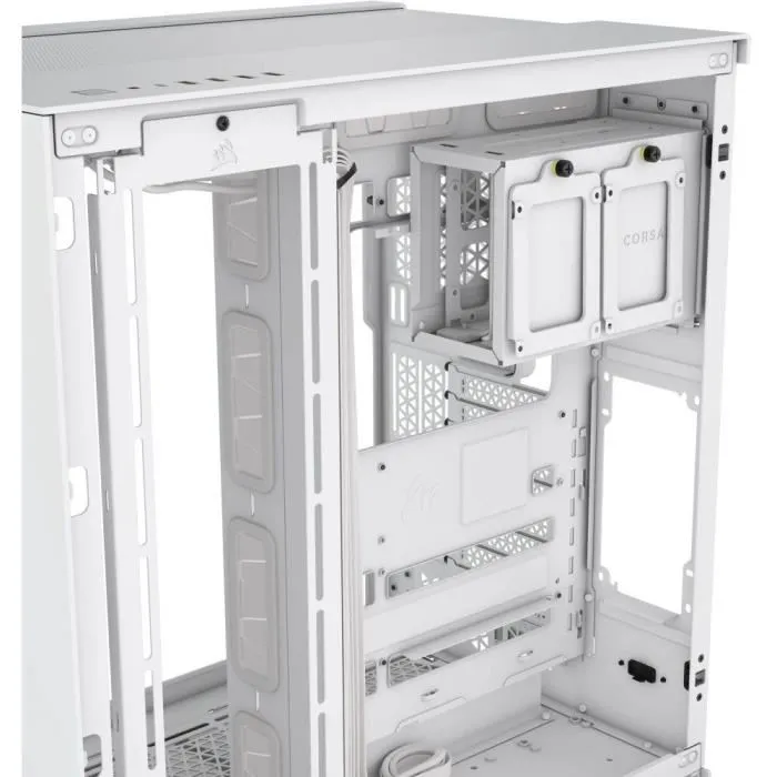 Corsair COR0840006664727 Caja para PC 6500D Airflow - Torre Media Doble Cámara - Blanco