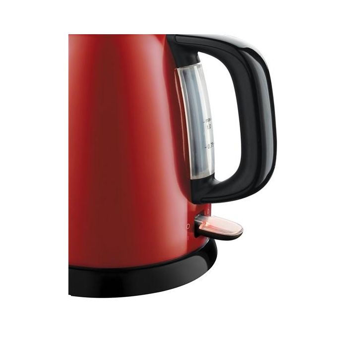 Russell Hobbs 24992-70 Hervidor Mini Colours Plus+ Rojo 1L, Ahorro de Energía, Diseño Compacto 3 Russell Hobbs 24992-70 Hervidor Mini Colours Plus+ Rojo 1L, Ahorro de Energía, Diseño Compacto 3