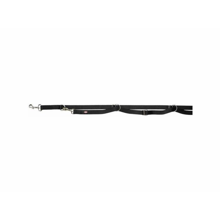 Trixie TRI4047974196915 Correa Ajustable Premium, Extra Larga L-XL, 3m x 25mm, Negro