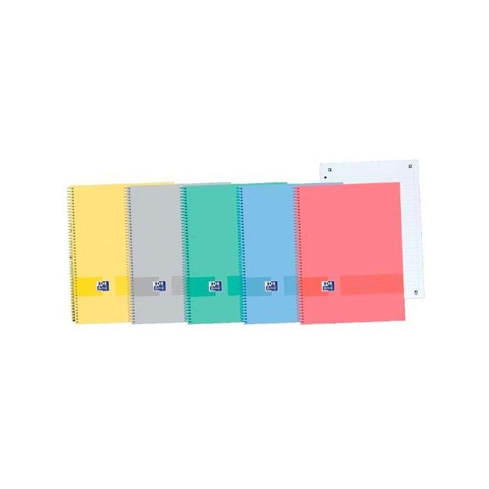 Oxford &You Cuaderno Espiral Europeanbook 0 100H A4+ Pautado T-Extradura Pack 5 Ud C-Surtidos Oxford &You Cuaderno Espiral Europeanbook 0 100H A4+ Pautado T-Extradura Pack 5 Ud C-Surtidos