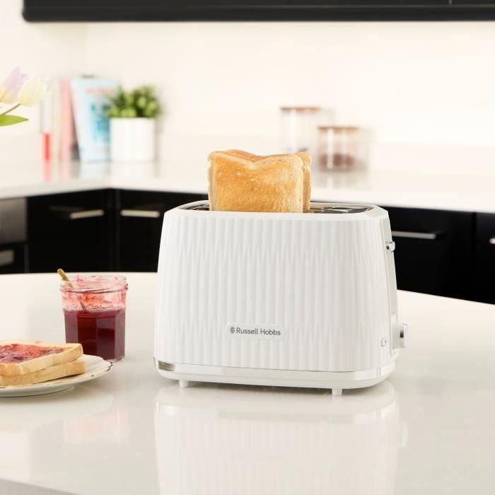 Tostadora - RUSSELL HOBBS - EDEN - 800 W - 2 ranuras - Blanca 1 Tostadora - RUSSELL HOBBS - EDEN - 800 W - 2 ranuras - Blanca 1