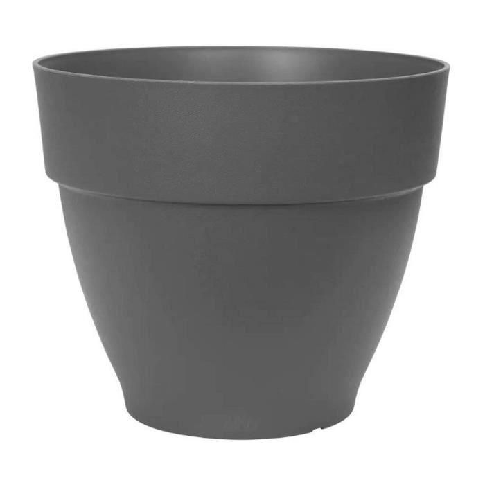 Jardinera Redonda Elho Vibia Campana 55 - Negro - Ø 55 x H 47 cm - exterior - 100% reciclado Jardinera Redonda Elho Vibia Campana 55 - Negro - Ø 55 x H 47 cm - exterior - 100% reciclado