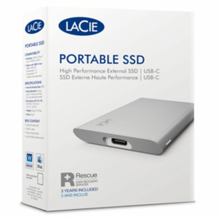 SSD externo - LaCie - SSD portátil - 500 GB - NVMe - USB-C 1 SSD externo - LaCie - SSD portátil - 500 GB - NVMe - USB-C 1