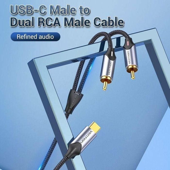 Cable 2 x RCA Vention BGUHH 2