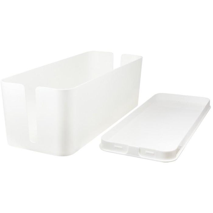 LogiLink KAB0063 Caja de Gestión de Cables Grande 407x157x133.5mm Blanco Plástico Organizador 2