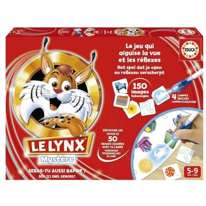 Educa 19699 LYNX MYSTeRE Juego de agudeza visual 150 Imágenes 1