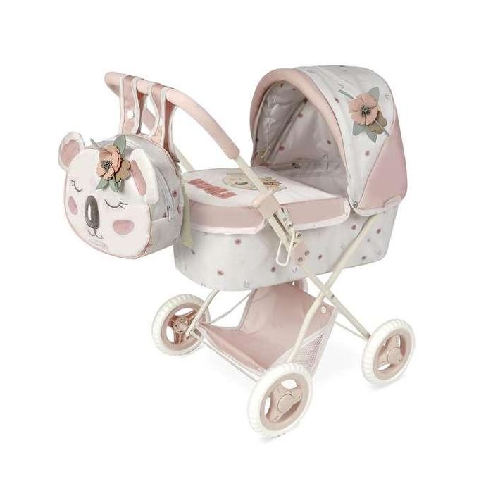 Coche de muñeca plegable koala con mochila para muñecas de hasta 48 cm.38x65x60 cm Coche de muñeca plegable koala con mochila para muñecas de hasta 48 cm.38x65x60 cm