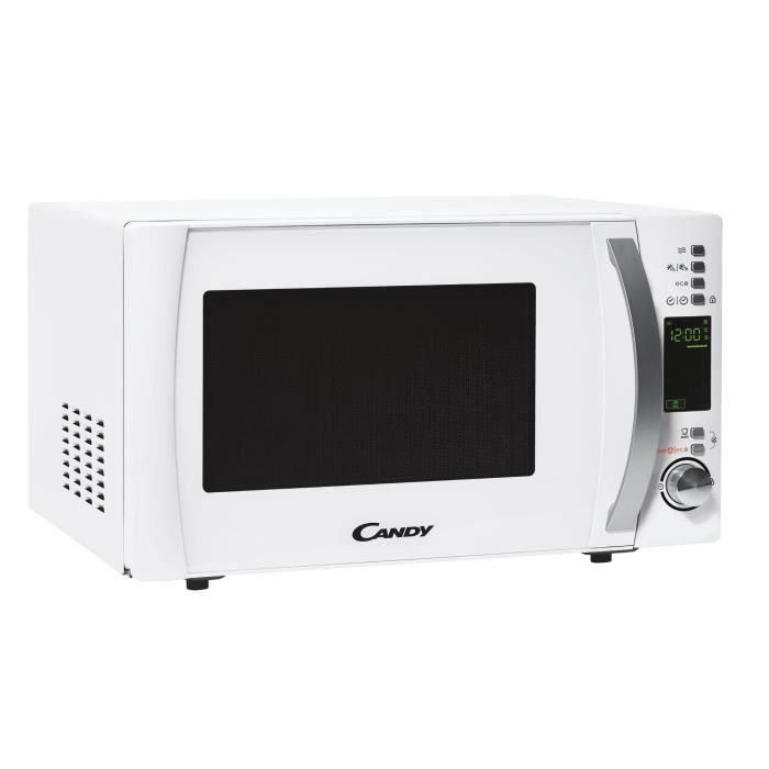 Candy CMXW20DW Microondas Independiente 20L 700W Blanco, Programador Digital, 10 Menús Automáticos, Modo Eco, Limpieza Fácil Masterclean 1