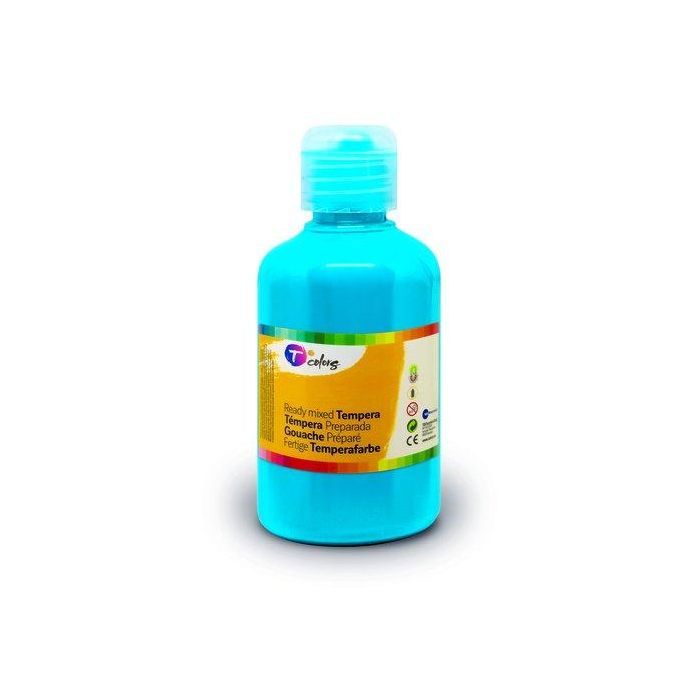 Tempera Tcolors Liquida 500 Ml (Botella) Cyan
