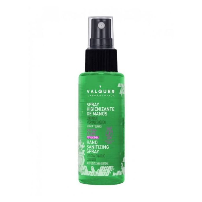 Spray Higienizante De Manos 100 mL - Limpiador Hiroalcoholico Valquer