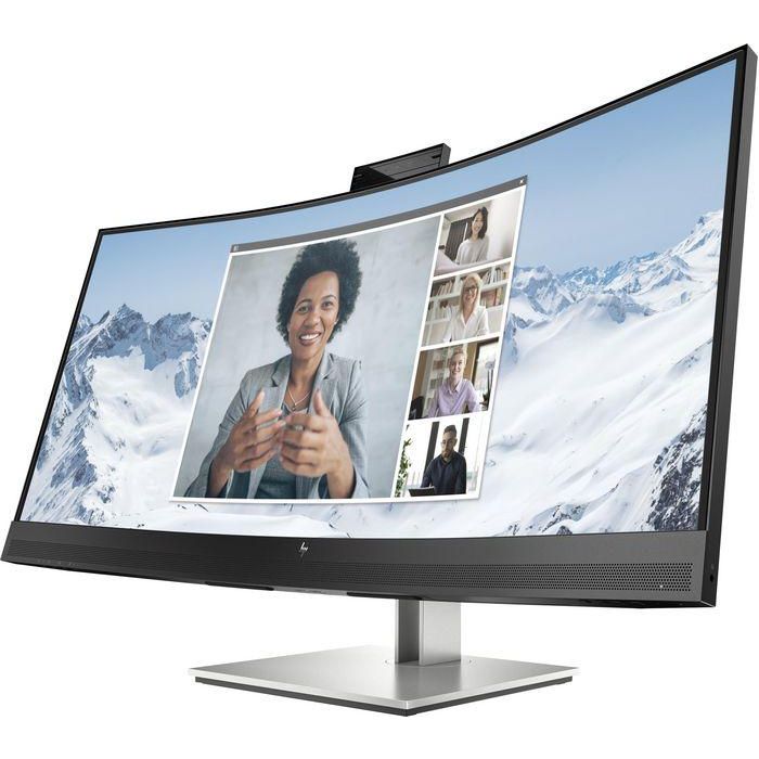 HP Monitor E34m G4 WQHD Curved USB-C Conferencing Monitor con Webcam Integrada y Carga de 65W 1