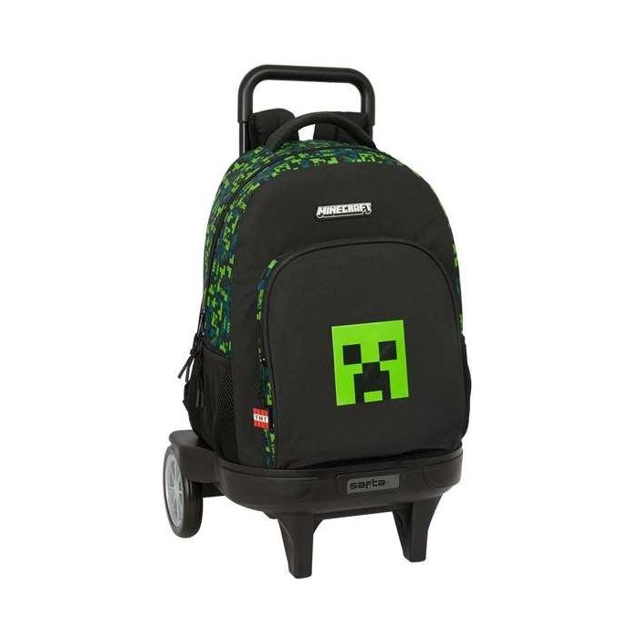 Mochila Safta Grande Con Ruedas Compact Evolution Extraible Minecraft Tnt 450x330x220 mm Mochila Safta Grande Con Ruedas Compact Evolution Extraible Minecraft Tnt 450x330x220 mm