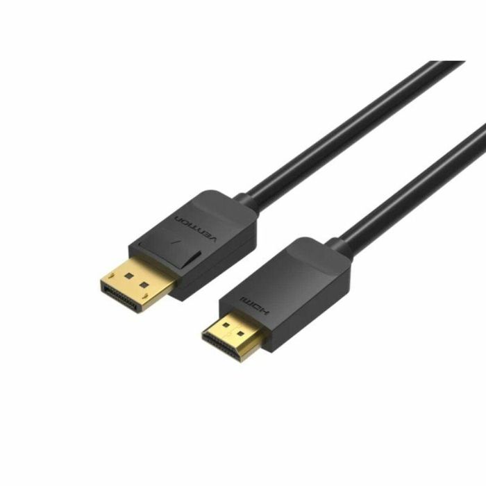 Cable DisplayPort a HDMI Vention HADBH 2 m Negro 0 Cable DisplayPort a HDMI Vention HADBH 2 m Negro 0