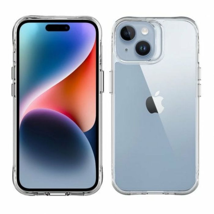 Funda para Móvil Muvit iPhone 15 Plus Transparente Apple 5