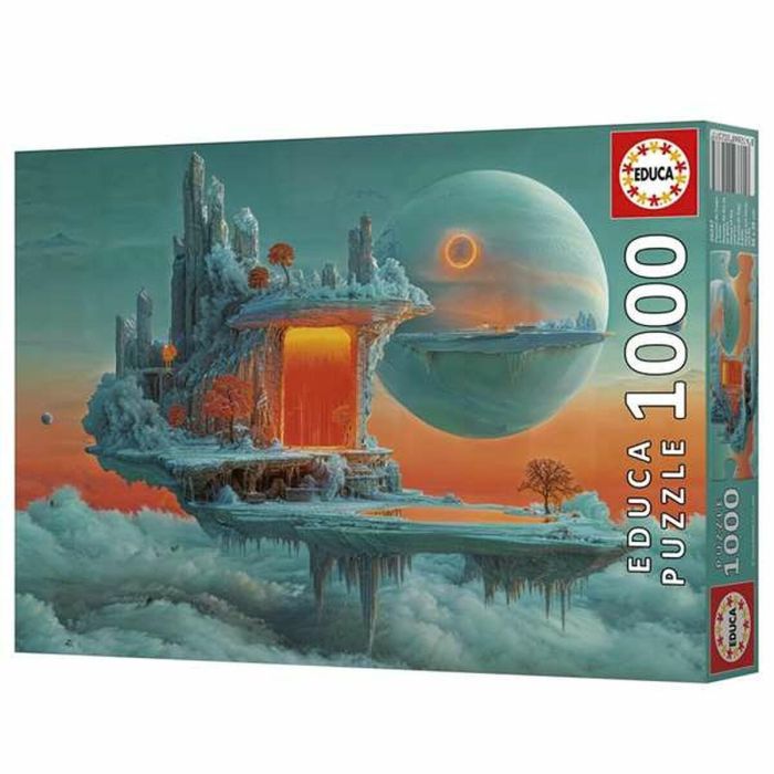 Puzzle 1000 piezas planeta de fuego y hielo 1 Puzzle 1000 piezas planeta de fuego y hielo 1