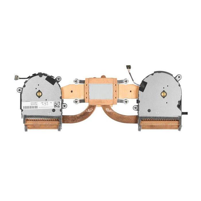 HP CPU cooling fan and heatsink for HP EliteBook X360 1030 G3, dimensions 15.2 cm depth, 0.136 kg weight. HP CPU cooling fan and heatsink for HP EliteBook X360 1030 G3, dimensions 15.2 cm depth, 0.136 kg weight.
