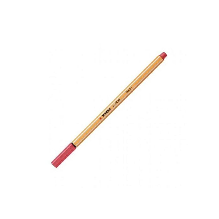 Rotulador Fibra Stabilo Point 88 Rojo Oxido 10 unidades