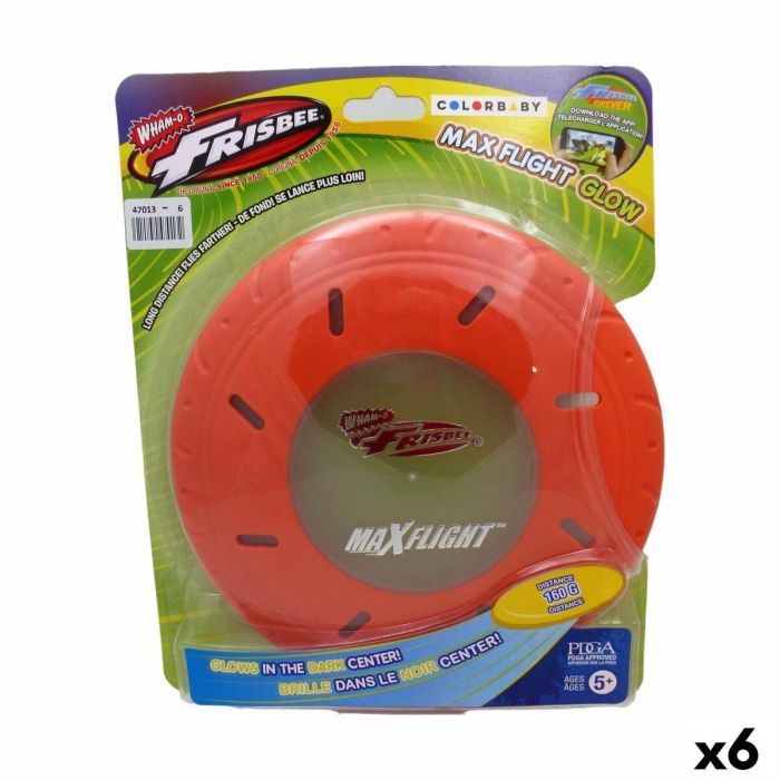 Frisbee Wham-O 22 x 2,5 x 22 cm (6 Unidades)